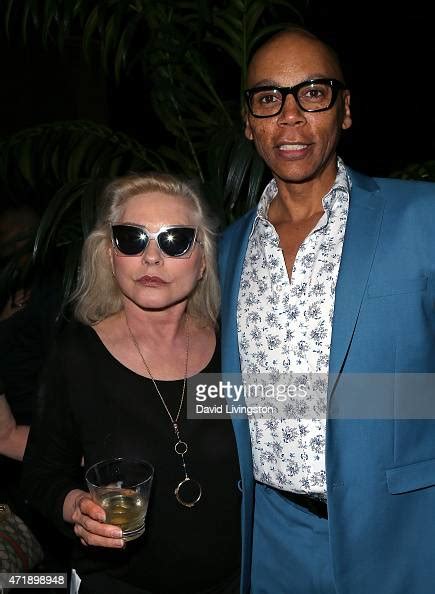 singer debbie harry and actor rupaul attend a debbie harry and chris news photo getty images