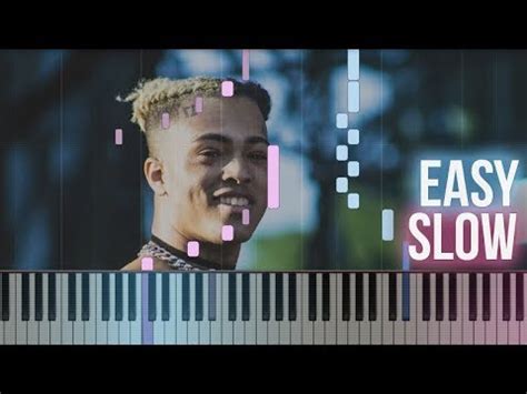 Xxxtentacion Sad How To Play Slow Easy Piano Tutorial Sheets