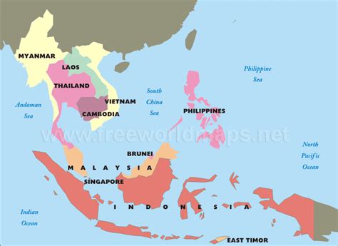 Southeast Asia Pdf Map