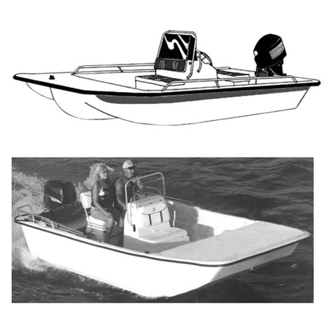 Carver 71024p10 Bay Fishing Boat With Center Console And Shallow Draft