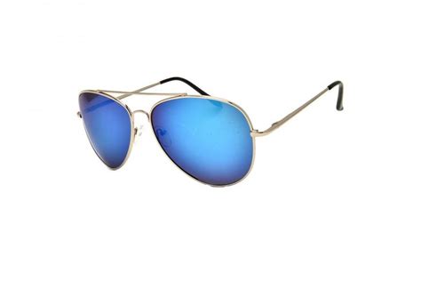 Sky Blue Mirror Aviator Polarised Au