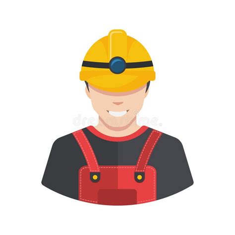 Builder Vector Character Stock Vector Illustration Of Occupation