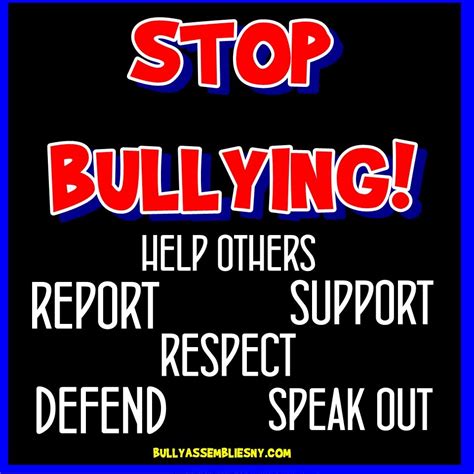 Stop Bullying Speak Up Quotes