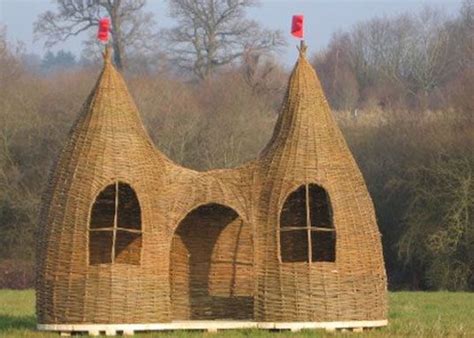 dreaming spires willow playhouse in 2023 play houses willow house willow weaving