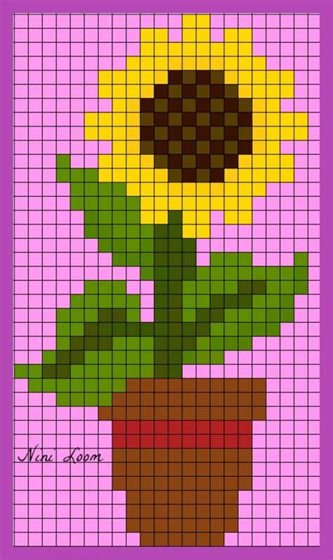 Pixel Art Fleur 31 Idées Et Designs Pour Vous Inspirer En Images