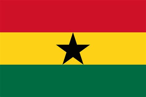 Drapeau Du Ghana Drapeaux Du Pays Ghana