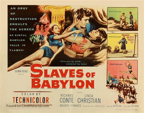 Slaves Of Babylon 1953 Movie Poster