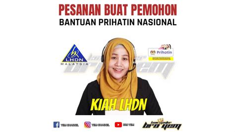 If you have already registered your bank account with the malaysian income tax department (lhdn), or the government's bsp (bantuan sara hidup) program. Mohon Bantuan Prihatin Nasional BPN - Pesanan Kiah LHDN ...