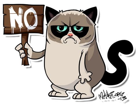 Grumpycat By Mekki On Deviantart Grumpycat Fanart Grumpy Cat™ Stuff