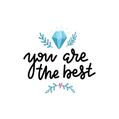 Youre The Best Text Illustrations Royalty Free Vector Graphics And Clip