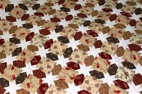 Pieced Quilt In Civil War Reproduction Fabrics Browns Reds Etsy