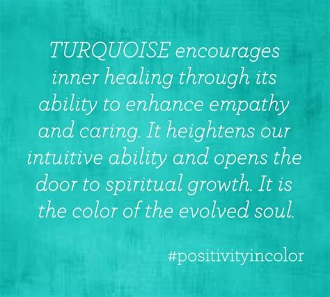 Turquoise Color Psychology And Personality Meaning News