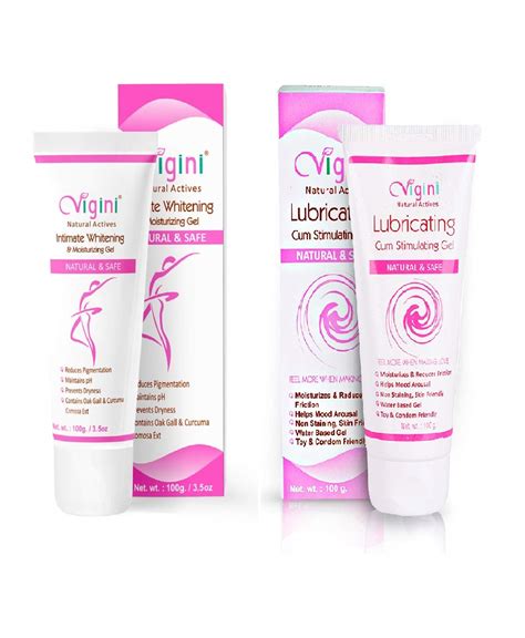 buy vigini natural long lasting time lubricating lubrication lube water based non staining