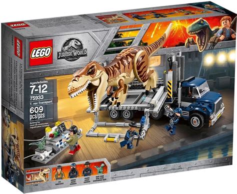 Lego Jurassic World T Rex Transport 75933 Flash Sale Lego Jurassic World Lego Jurassic