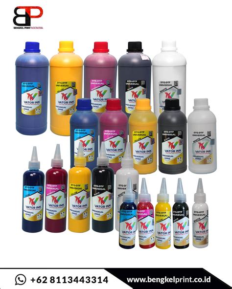 Jual Tinta Vator Universal GEN 2 CMYKW Murah