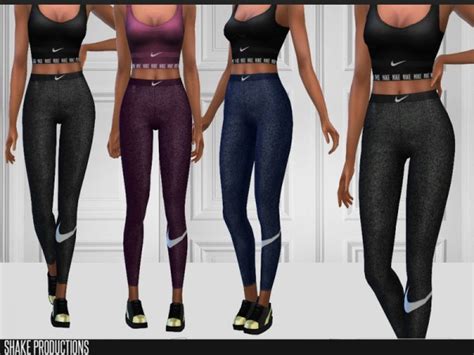 The Sims Resource Leggings 158 By Shakeproductions • Sims 4 Downloads