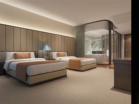 Modern Hotel Room 3d Model Max