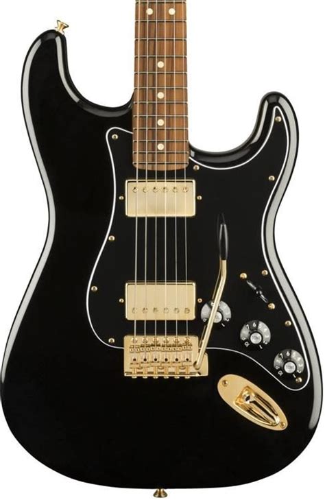 Fender Limited Mahogany Blacktop Strat Hh