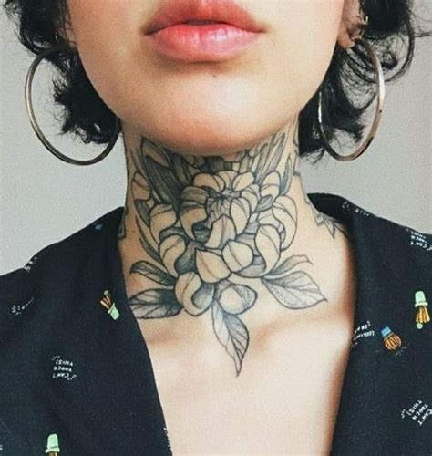 60 Best Ideas Of Throat Tattoos That Will Blow Your Mind Men And Women