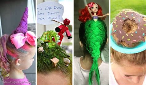 30 Easy Crazy Hair Day Ideas For Boys And Girls