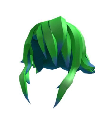 Roblox Celebrity Series 1 Emerald Animazing Hair Virtual Item Code