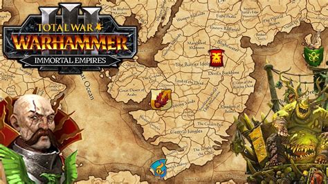 Immortal Empires Official Start Positions The Empire And Chaos Gods