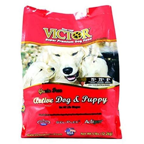 Multiple additives are included that work to support excellent digestion and a strong immune system. Victor Active Dog and Puppy Formula Grain-Free Dry Dog ...