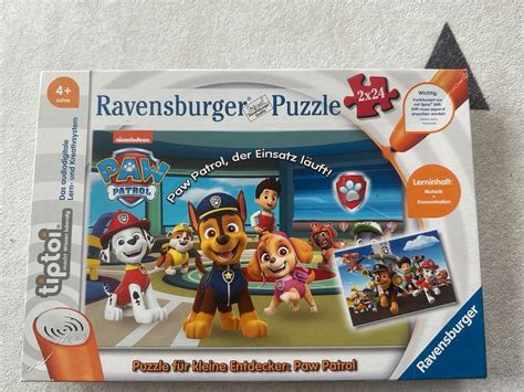 Tiptoi Paw Patrol Puzzle 2x24 Teile Von Ravensburger In Brandenburg