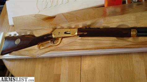 Armslist For Sale Gold Plated Winchester Commemorative Rifle