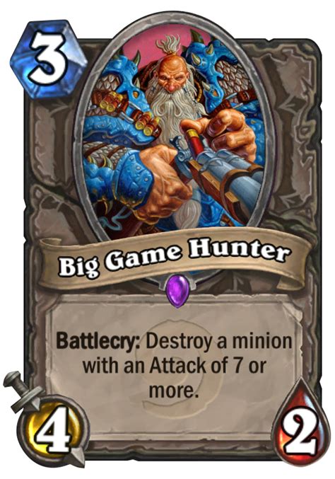The Big Game Hunter Molimike