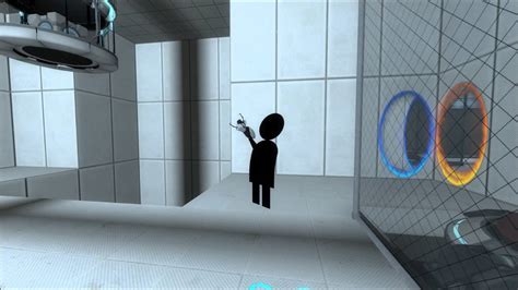 Portal 2 Perpetual Testing Initiative Dlc Stick Figure Test Subject