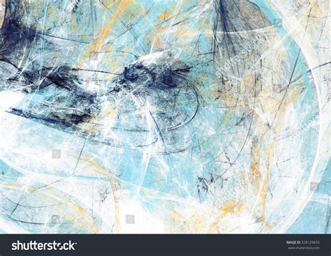 Abstract Beautiful Blue White Soft Color Stock