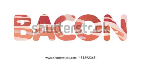 Bacon Logo Stock Vector Royalty Free 451292365 Shutterstock