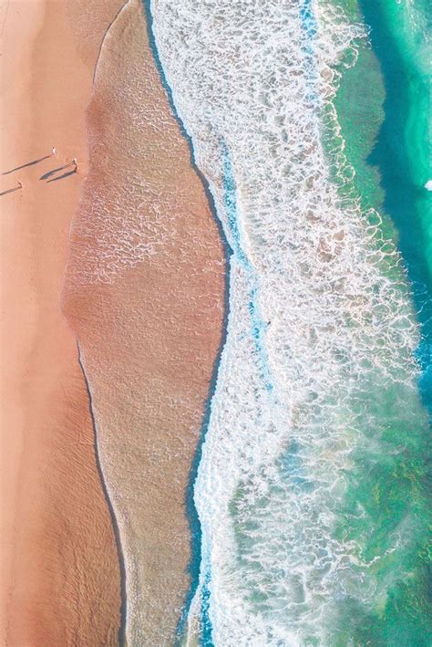 54 Beach Iphone Wallpaper Peach Sand Green Sea Beautiful Beach Beach