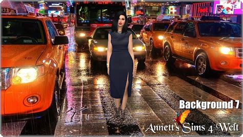 Annetts Sims 4 Welt Cas Backgrounds Town Streets