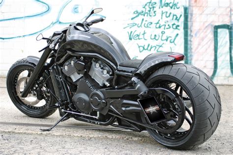 Black Shot Custom V Rod Custom Motorcycle Parts Bobber