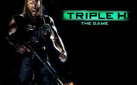 Triple H Aka Hunter Hearst Helmsley The Game The Cerebral Assassin