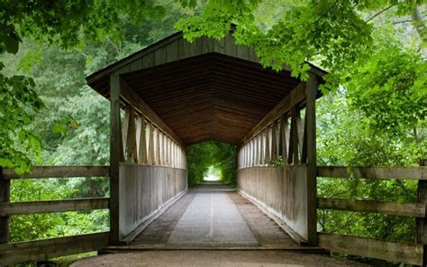 Free Download Pics Bing Michigan Wooden Bridge Bridges
