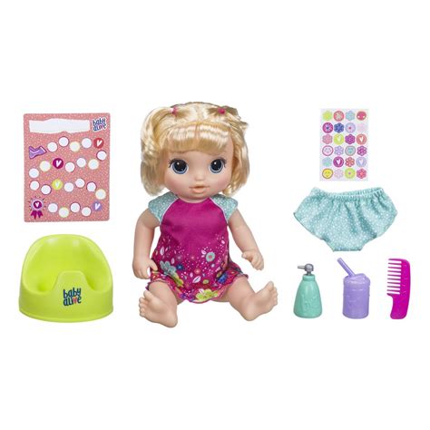 Baby Alive Potty Dance Talking Baby Doll Blonde Hair