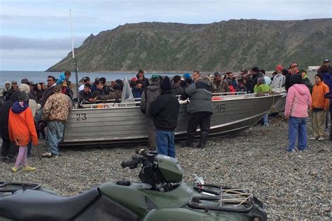 After 14 Years Russians Boat Across Bering Strait To Visit Alaska