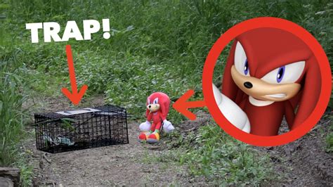 I Captured Knuckles In Real Life Sonic The Hedgehog Youtube