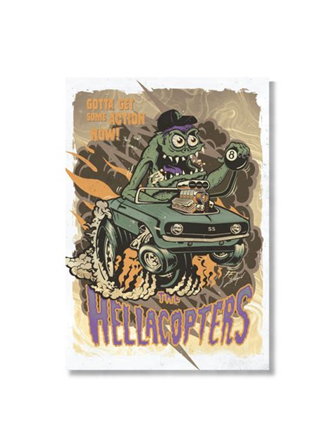the-hellacopters-poster-leviathan-azkena | Museum poster, Poster, Leviathan