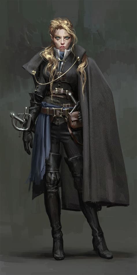 Artstation Rogues Daria Rashev Character Portraits Fantasy Characters Warrior Woman