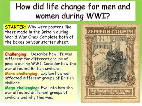 Impact Of World War I Teaching Resources