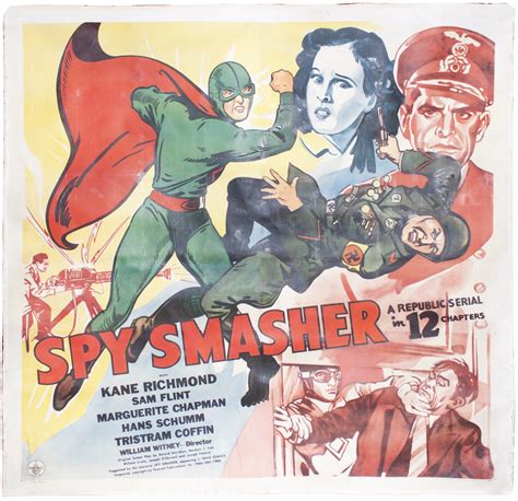 Spy Smasher Original Six Sheet Movie Poster Da Card World