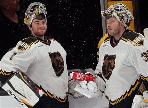For Bruins Goalies Jeremy Swayman And Linus Ullmark Success Means