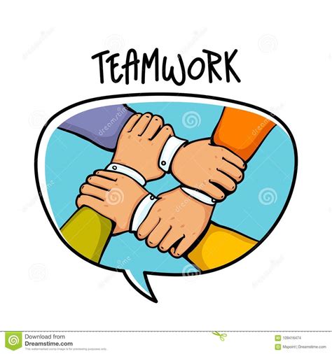 Teamwork Concept Stack Of Business Hands Cooperation Teamwork Group