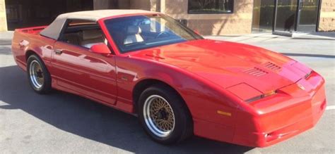 1989 Pontiac Trans Am Gta Asc Convertible For Sale Pontiac Trans Am