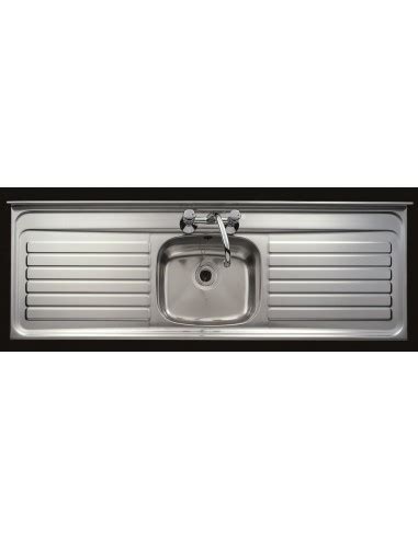 A single bowl kitchen sink is perfectly fine to attach a disposal and dishwasher combination. Sit On Double Drainer Single Bowl Sink, Stainless Steel ...
