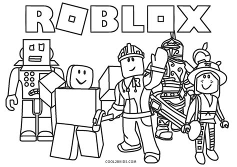 Roblox Da Colorare Disegni Per Bambini Da Stampare